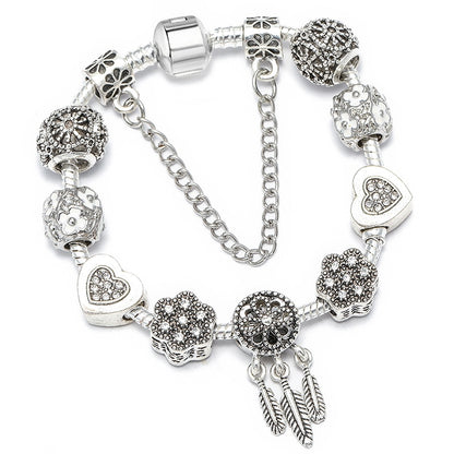 Vintage Charm Bracelet for Women
