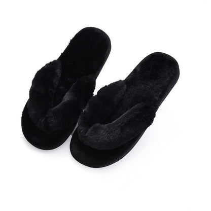 Women's Fashion Winter Plush Home Slippers