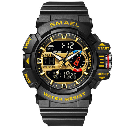 SMAEL Watch 8043 in Dual Display Watches Men Waterproof Led Sports Digital Analog Watch