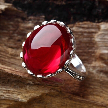Women's Crystal Patterned Rings