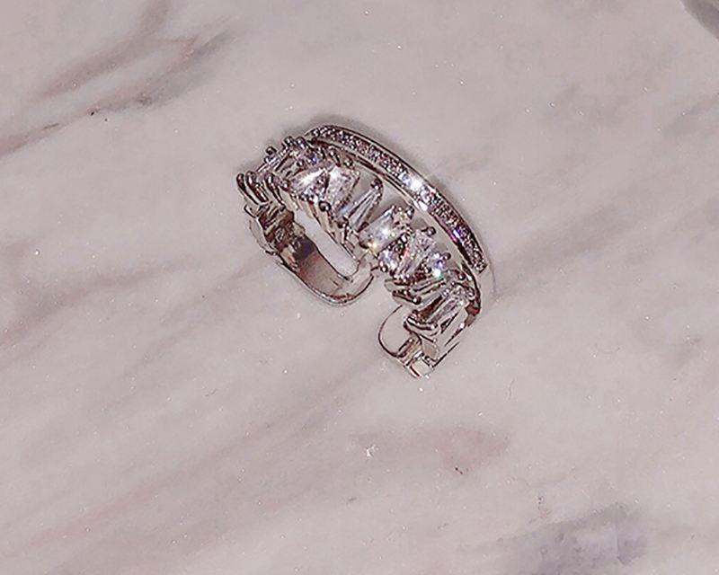 Gold Double Opening Ring