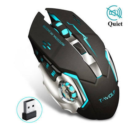 Wireless RGB Rechargeable Mouse