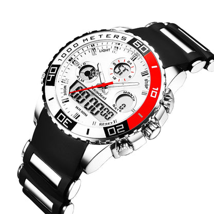 Readeel Top Brand Mens Sport Watches Quartz Analog LED Clock Man Military Waterproof Watch