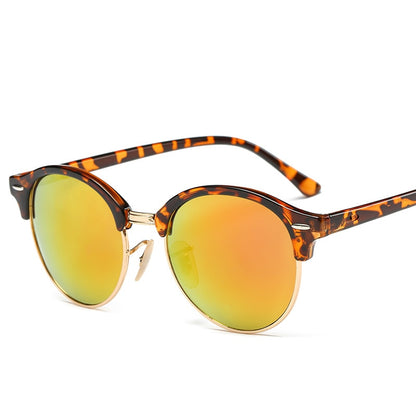 Women's Round Shaped Colorful Stylish Sunglasses