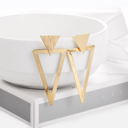 Women's Geometric Pattern Drop Earrings
