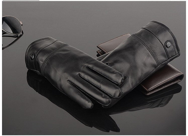 Men's Warm Leather Gloves