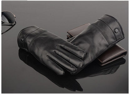 Men's Warm Leather Gloves