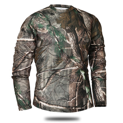 Men's Long Sleeve Camouflage Top