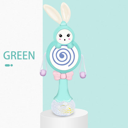 Baby's Music Teether Bunny Rattle Toy