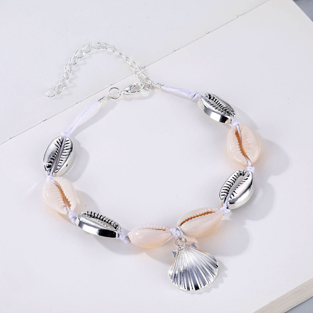 Vintage Styled Shell Bracelet