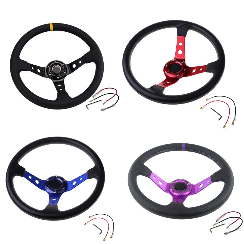 Universal Round Sport Steering Wheel