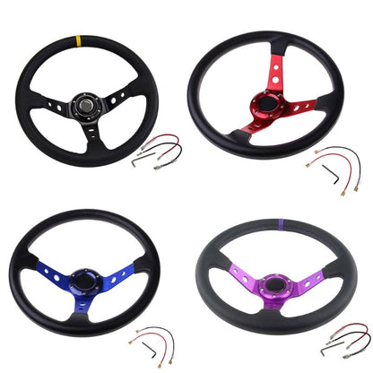 Universal Round Sport Steering Wheel