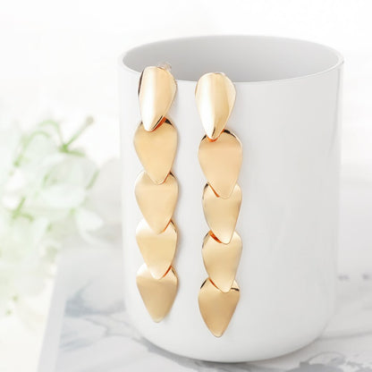 Women's Geometric Pattern Drop Earrings