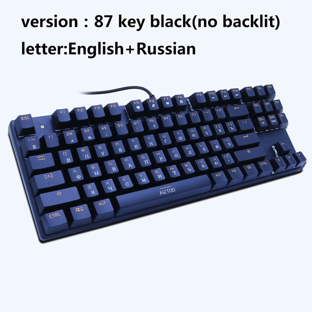 Colorful LED Aluminium Keyboard