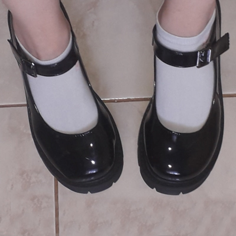 Women's High Heel Classic Style Round Toe Shoes