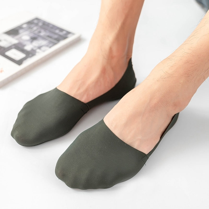 Men's Summer Invisible Socks 3 Pairs Set