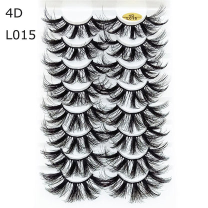 3D Volume Mink  Eyelashes Set