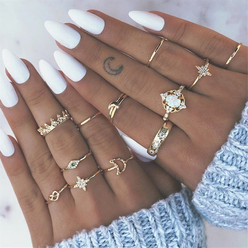 Vintage Styled Rings Set
