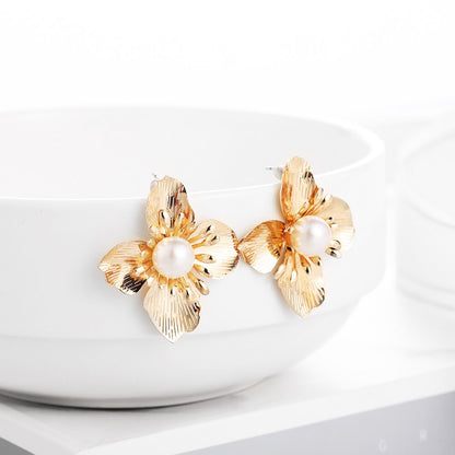 Women's Geometric Pattern Drop Earrings