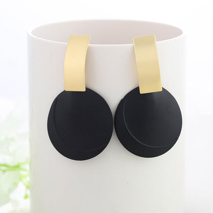 Women's Geometric Pattern Drop Earrings